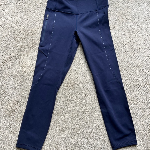 Lululemon leggings - navy color, size 4 - Picture 1 of 6
